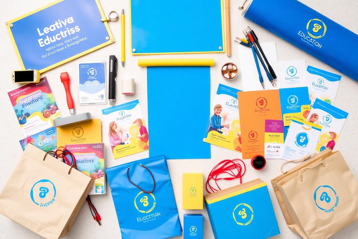 Franchise branding materials: signboards, bunting, flyers, packaging and merchandise